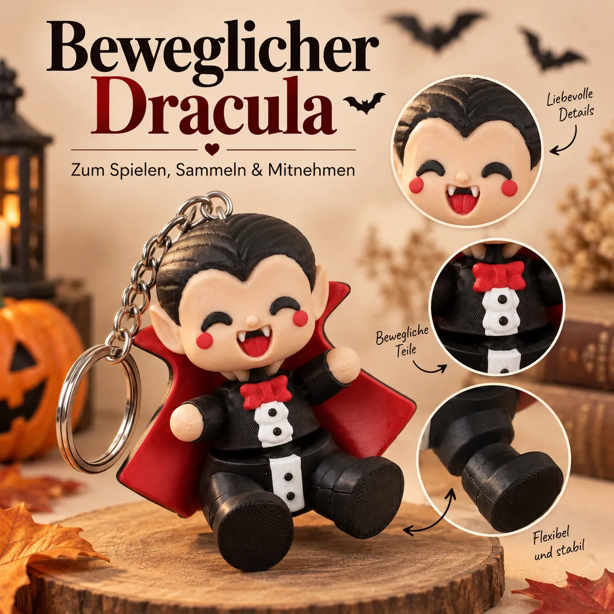 Portachiavi Flexi Dracula, foto 2