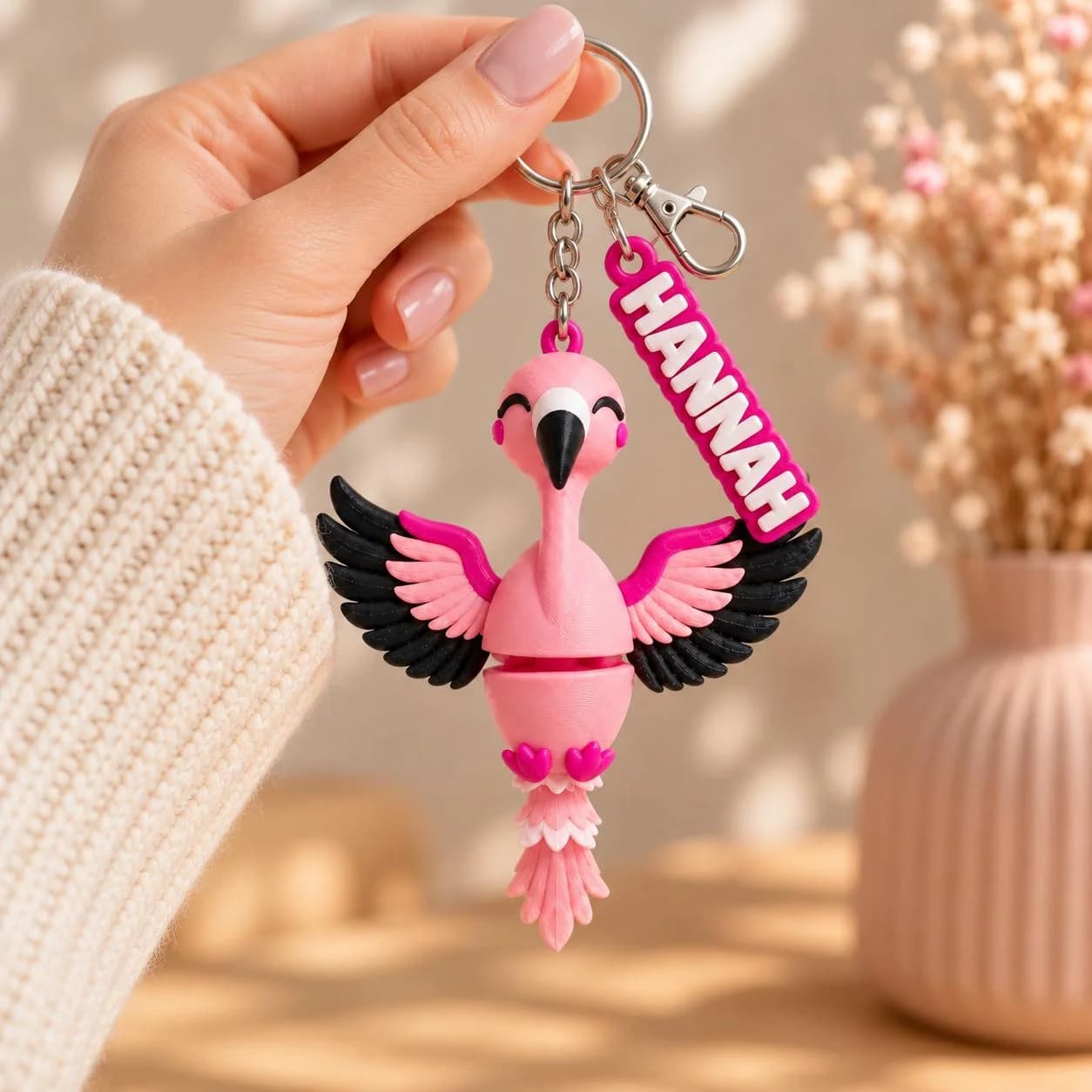 Flamingo Schlüsselanhänger