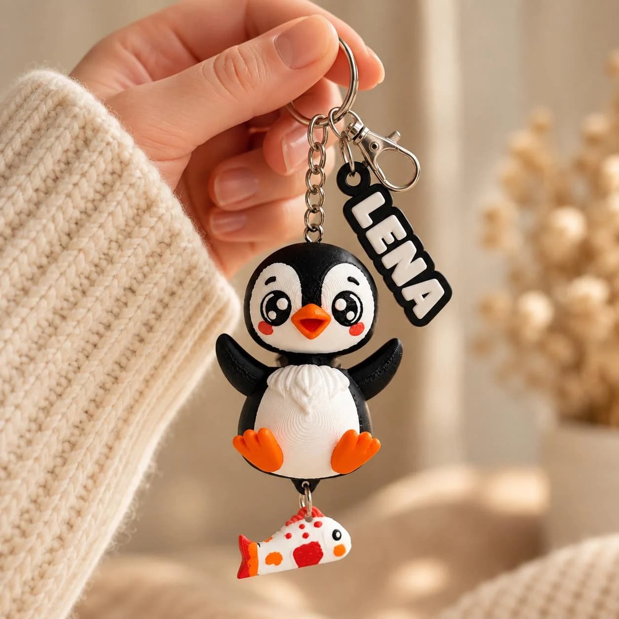 Pinguin Schlüsselanhänger